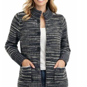 Jones New York Signature 2X Cardigan Sweater Button Up Long Sweater